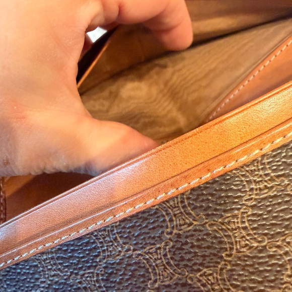 Celine Vintage Macadam Long Wallet EUC - Picture 13 of 15